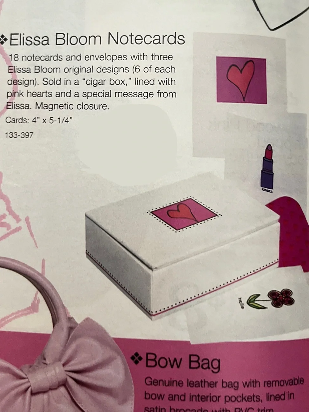 mark. Vintage Elissa Bloom Notecards Envelopes Set with Box Y2K Avon RARE